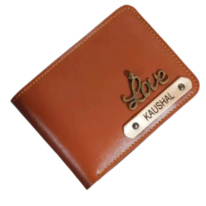 Custom Name Leather Wallet