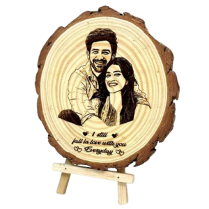 Engraved Wooden Photo Frame