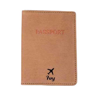 Personalized Travel Passport Cover